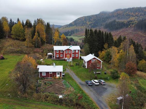 Вилла Pelle Abergsgarden Nordingra Экстерьер фото