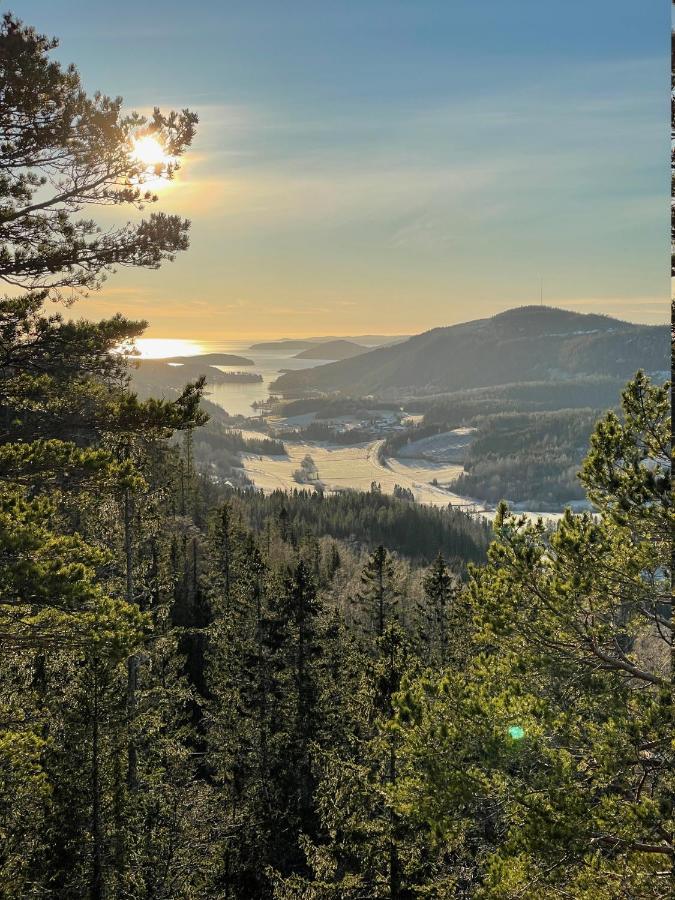 Вилла Pelle Abergsgarden Nordingra Экстерьер фото