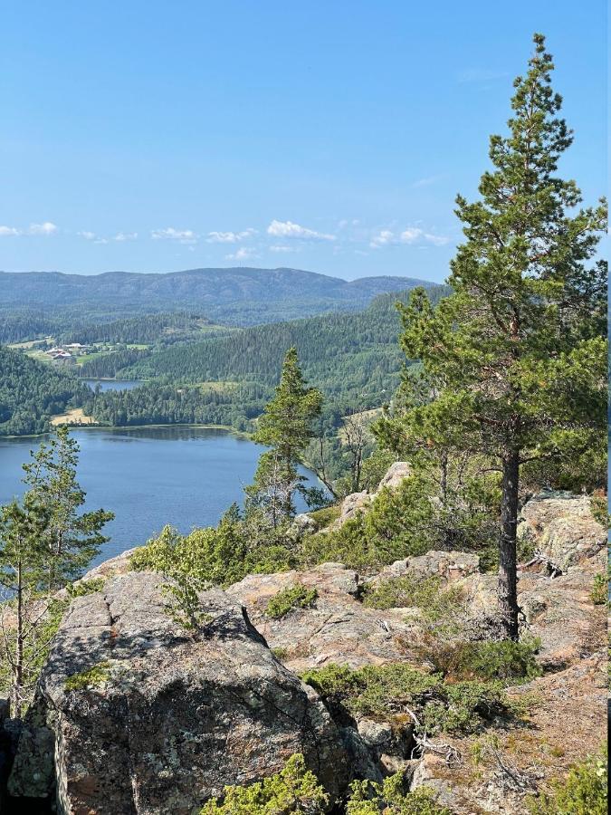 Вилла Pelle Abergsgarden Nordingra Экстерьер фото