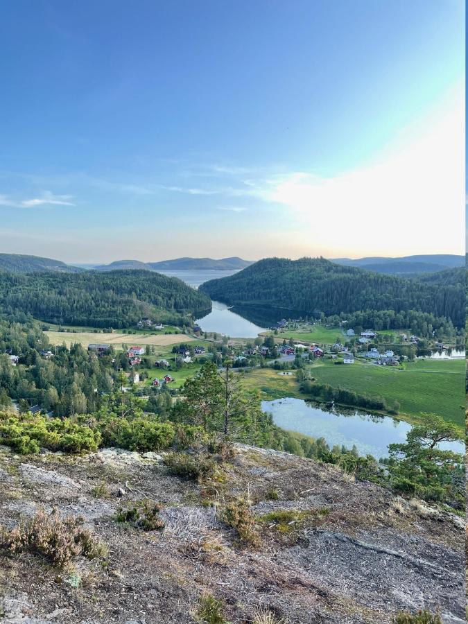 Вилла Pelle Abergsgarden Nordingra Экстерьер фото